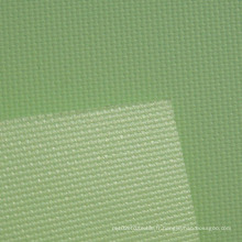 Fenêtre en fibre de verre revêtu de PVC Crème solaire Roller Blind Blackout Fabric Green Color